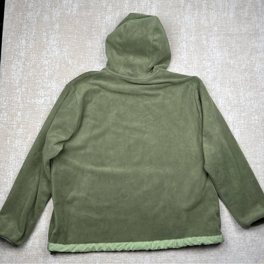 Nike Olive Green Hoodie with Black Swoosh